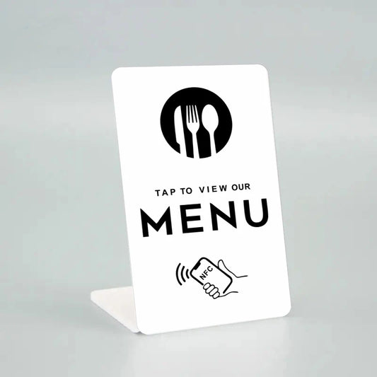 NFC-Hybrid-Restaurant-Tischplatte, NFC-Speisekarte